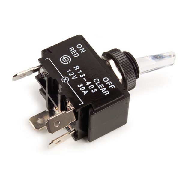 Toggle Switch On / Off Position,Terminal 4 Blade , 30 Amp, 12V Replaces # 82-2113