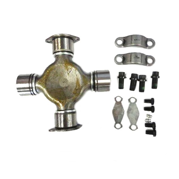 Universal Joint, Half Round Style for MACK  Replaces # 2104-5676XI-AFT (w/ Lockstraps) (7.547in x 7.547in) SPICER (Purple) - Image 8