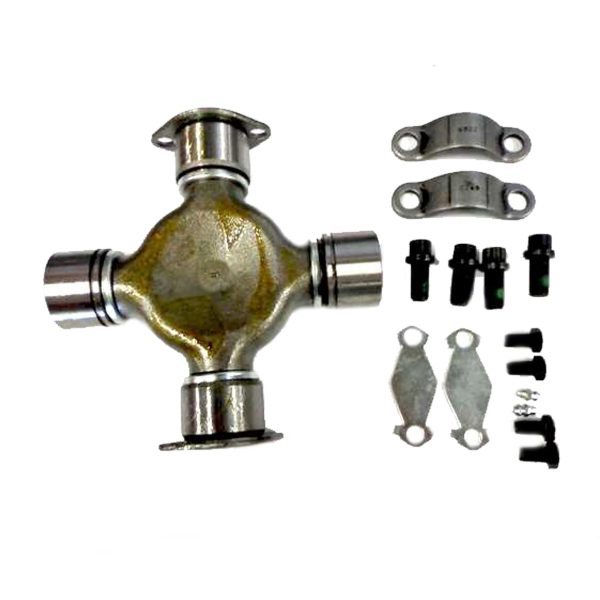 Universal Joint, Half Round Style for MACK  Replaces # 2104-5676XI-AFT (w/ Lockstraps) (7.547in x 7.547in) SPICER (Purple) - Image 7