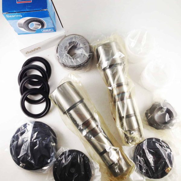 King Pin Kit for MACK  Replaces # 301SQ53 (60mm x 228mm) W/Plastic Bushings Tapered Front Axle - Image 3