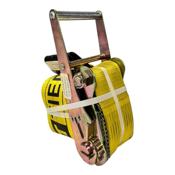 4in Ratchet Strap Flat Hook x 30FT (Yellow) Replaces # 651A4410F30 - Image 2