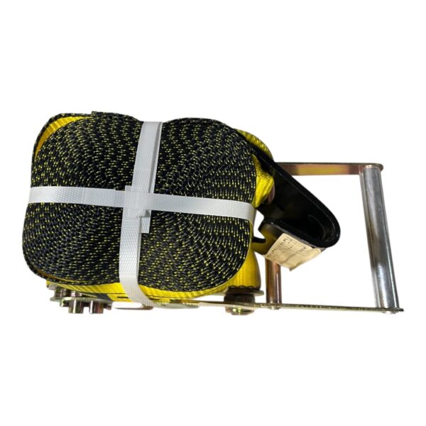 4in Ratchet Strap Flat Hook x 30FT (Yellow) Replaces # 651A4410F30 - Image 4
