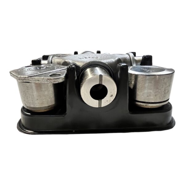 Universal Joint, Half Round Style for MACK  Replaces # 2104-5676XI-AFT (w/ Lockstraps) (7.547in x 7.547in) SPICER (Purple) - Image 5