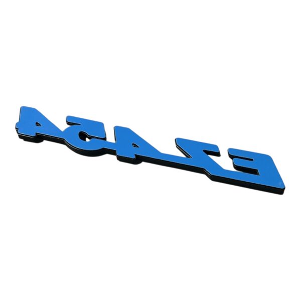 Name Chrome Door Plate for MACK  Replaces # 4MR498M "E7-454" - Image 3
