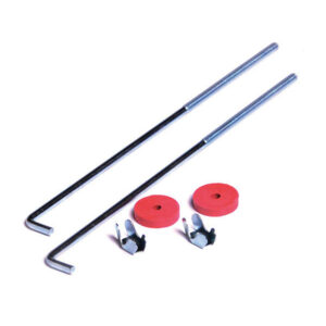 Battery Steel Hold Down Kit, L-Bolt, Length 10'' Replaces # 84-9285