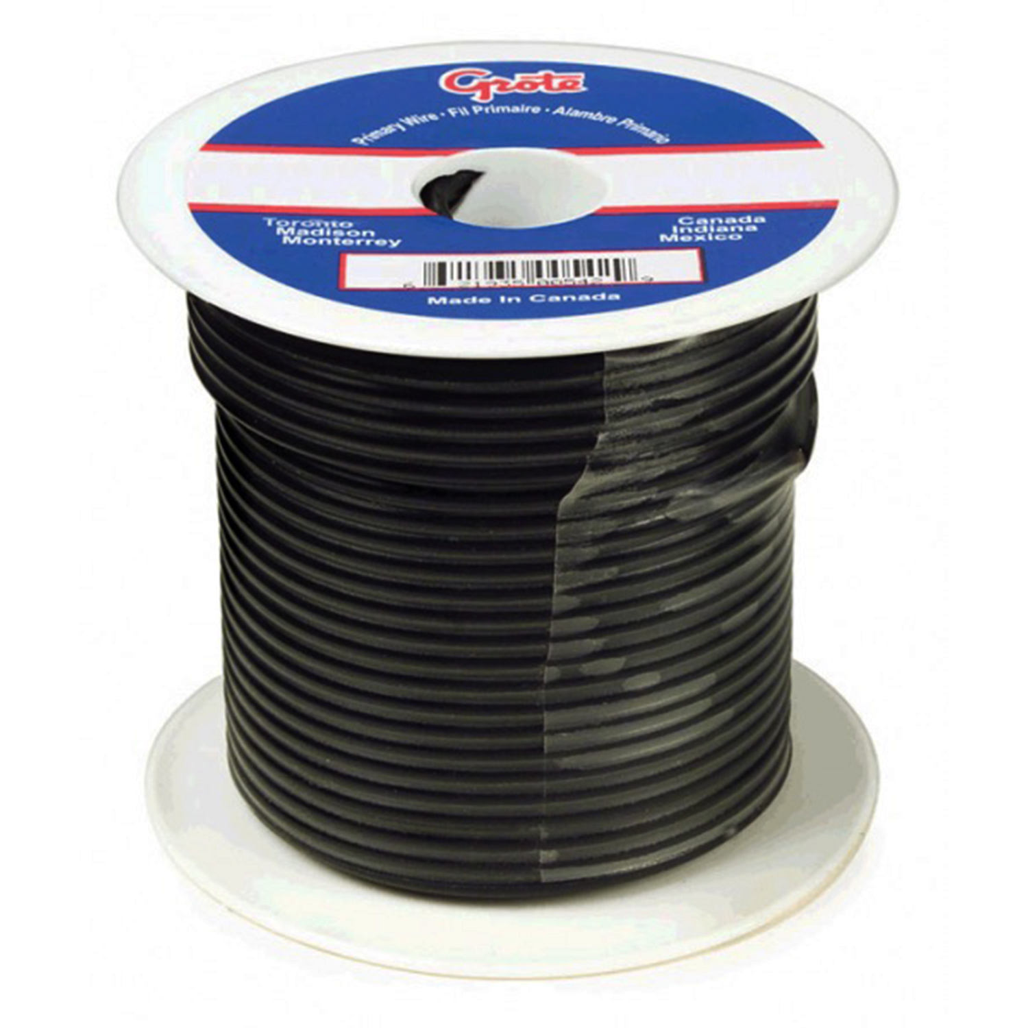 CABLE, Prim Wire Cable, General Purpose Thermos Plastic, Gauge 14. Color Black, 100 Ft Replaces # 87-7002