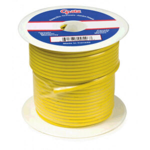 Cable Prim Wire, General Purpose Thermos Plastic, Gauge 14. Color Yellow, 100 Ft Replaces # 87-7011