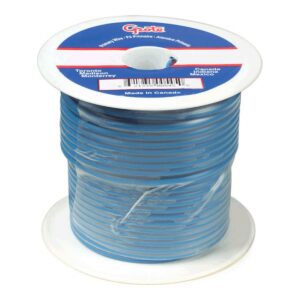 Cable Prim Wire, General Purpose Thermos Plastic, Gauge 16. Color Blue, 100 Ft Replaces # 87-8010