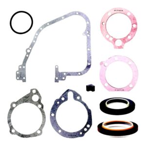 Front Cover Gasket for CUMMINS N14 & 855 Replaces # 131395 Small Accessory Drive Shaft Includes GASKET 131366 131279 131361 131367 131368 O-Ring 136021 SEALS 136006 136018 136019