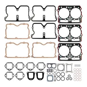 Upper Gasket Set for CUMMINS 855 Big Cam (IV) w/ Fixed Timing (1985-1987) w/ Oversize Grommet Gasket (Early Kit) Replaces # 3801451