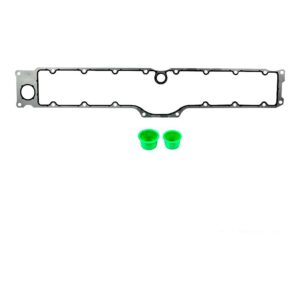 Oil Cooler Gasket Set for CUMMINS ISX Series Replaces # 4955592 Includes Gasket 131667 Plugs 042015 042016