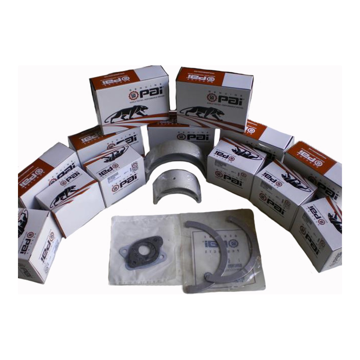Lower Bearing Kit for DETROIT DIESEL Serie 60 Replaces # 23531606 (Articulated Piston) Overhaul Kit (includes Rod, Main & Thrust Bearings) ***USE DDC23531604/05 AND CHANGE ROD BEARINGS FOR (6) DDC23526142. **USE THIS PRICE***
