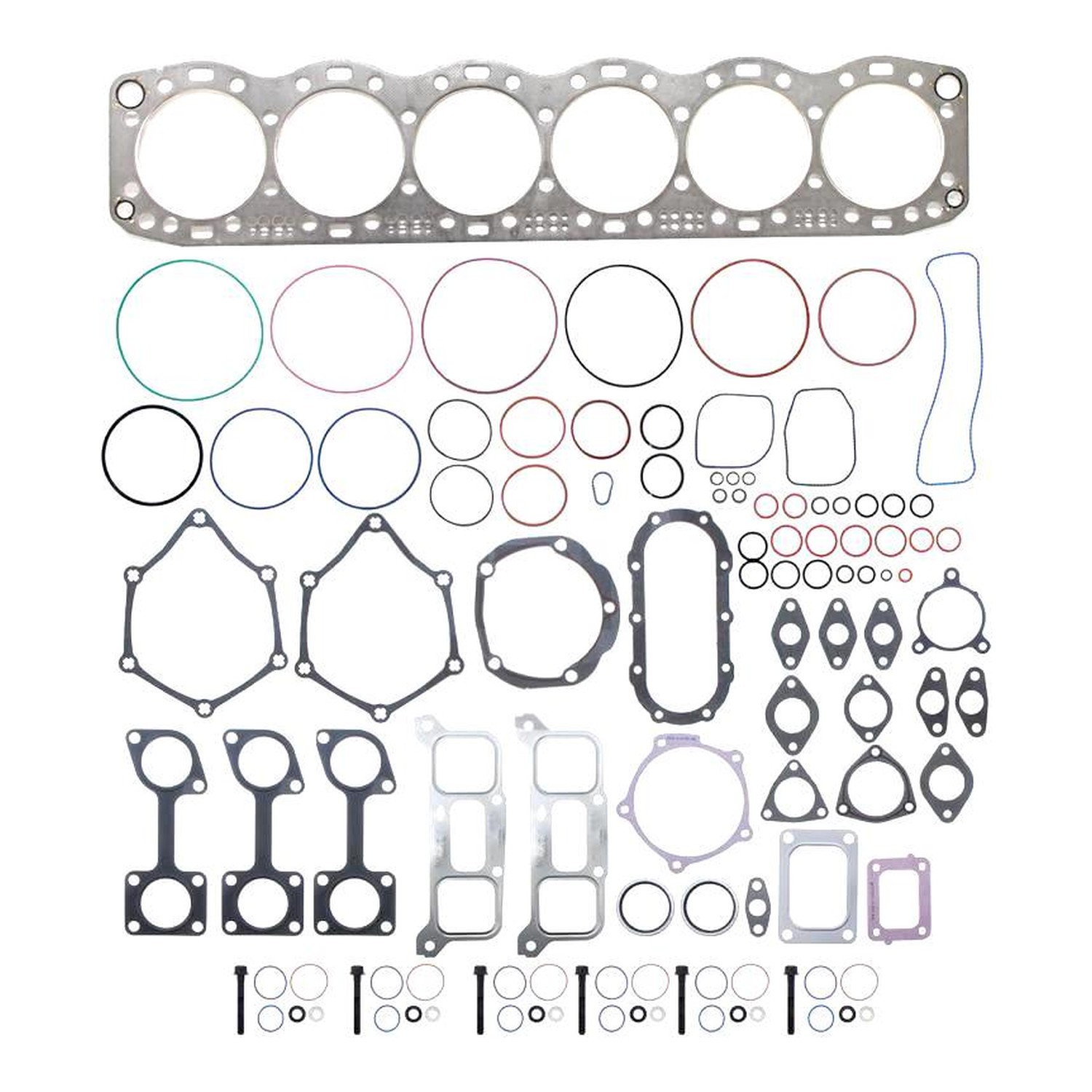 Overhaul Gasket Set Upper for DETROIT DIESEL EGR (14L/12.7L) Series 60 Replaces # 23536443