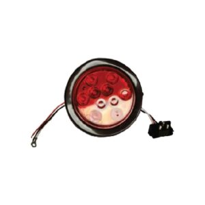 Stop-Tail-Turn Round 4in Light RED 10 LED (12 Volts) (Includes Light, Grommet and Plug) Replaces # F235150