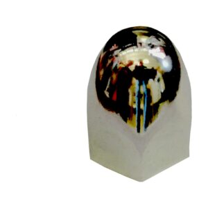 Nut Cover Non Reflective Pointed (1-1/2"x2") Chrome Replaces # F245701