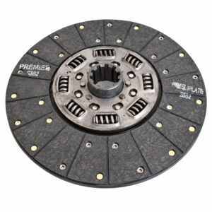 Clutch Disc Rear Position; for MACK  Replaces # 101HB4107 14in Diameter; 8 Spring Hub Type; Organic Facing Type; 2in x 10 Spline