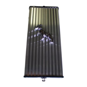 Polished Silver w/ Chrome Bulldogs Mirror for MACK  Replaces # 3157-MSCBR-OR RH