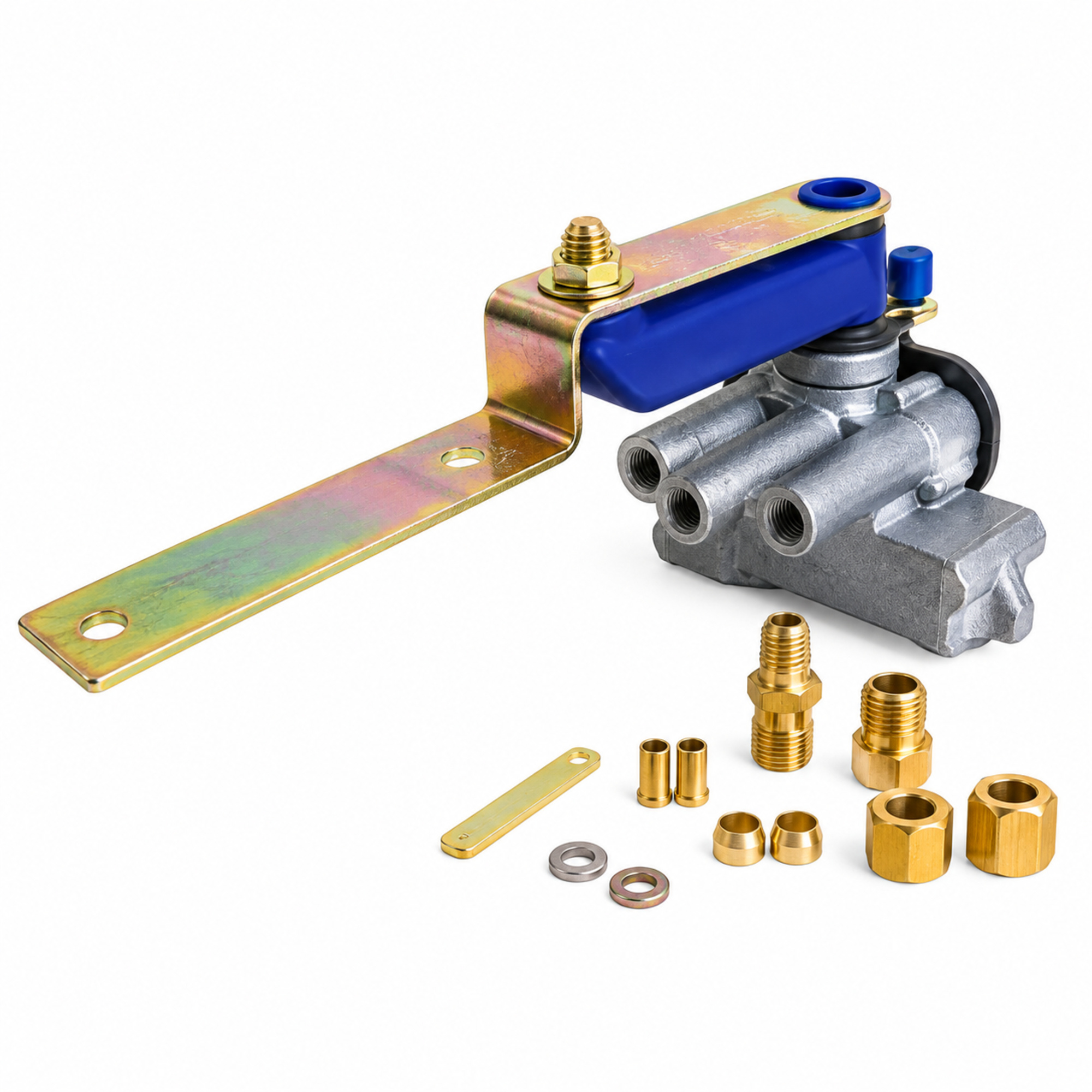 Leveling Valve All Ports 1/8in PT Delay Type for FREIGHTLINER Columbia, FLD, Century Replaces # 5866-90054007