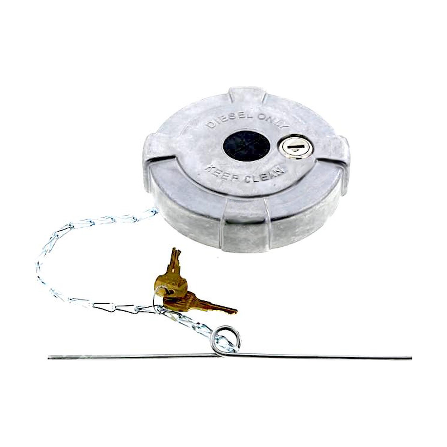 Fuel Cap for MACK Replaces # 9538-2541L (Vented)(Locking)(4in thd)